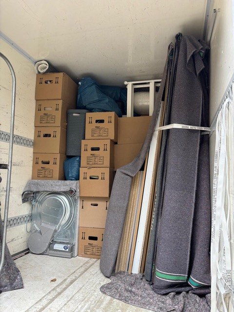Privatumzug – Möbel sicher im Lkw verstaut